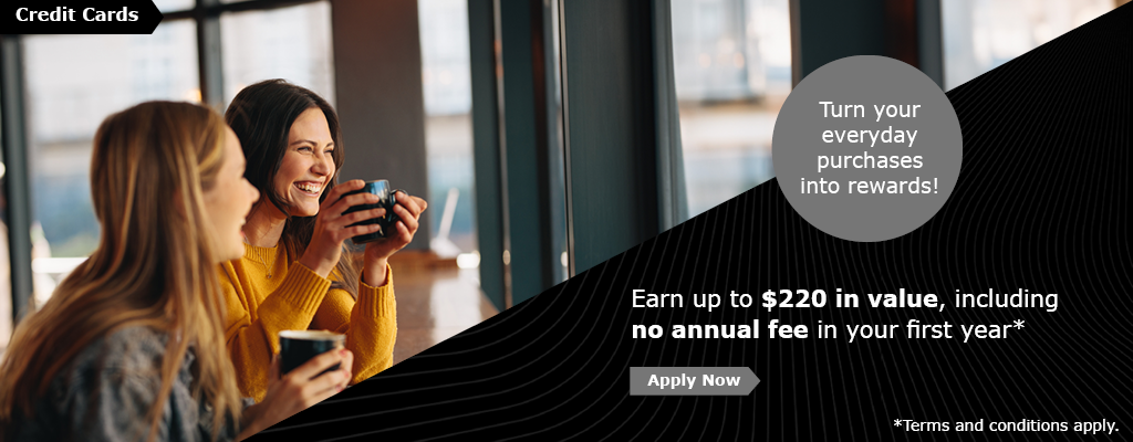 Turn everyday purchases into rewards! Earn up to $220 in value, including no annual fee in your first year with a Stride Credit Card!